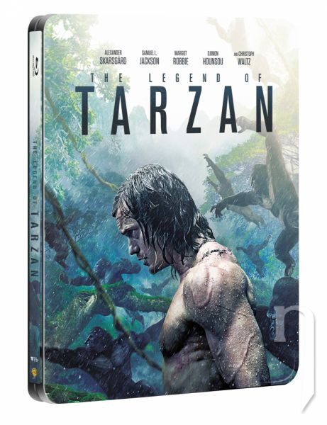 BLU-RAY Film - Legenda o Tarzanovi 2BD (3D+2D) - steelbook