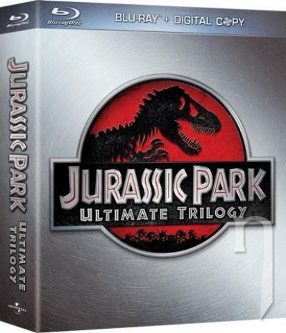 BLU-RAY Film - Limitovaná edice: Jurský park trilogie 1.- 3. (3 x Blu-ray)