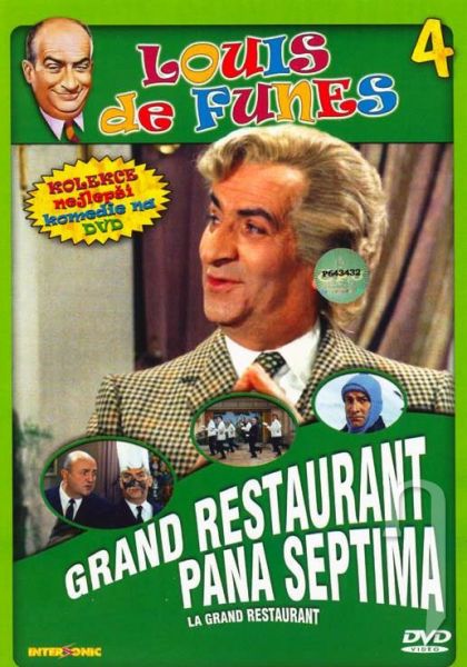 DVD Film - Louis de Funés: Grand restaurant pána Septima