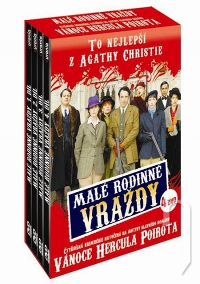 DVD Film - Malé rodinné vraždy - 4 DVD (Agatha Christie)
