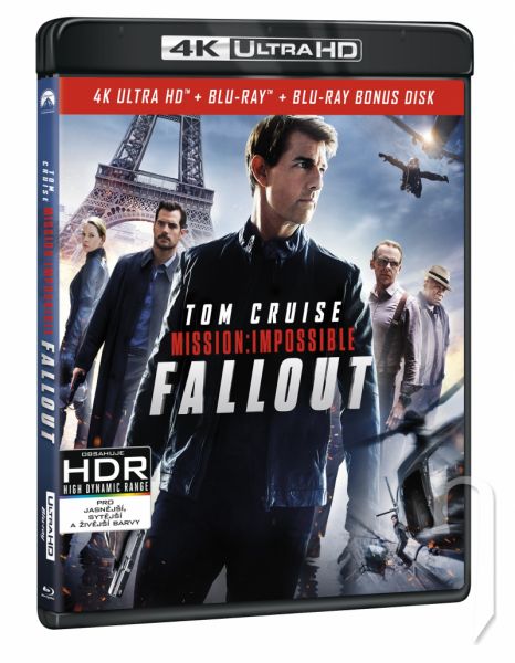 BLU-RAY Film - Mission: Impossible - Fallout 3BD (UHD+BD+bonus disk)
