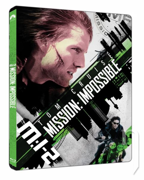 BLU-RAY Film - Mission: Impossible II (UHD+BD) Steelbook