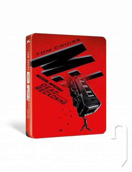 BLU-RAY Film - Mission: Impossible Odplata - Prvá časť - 3BD (UHD+BD+BD bonus disk) - steelbook - motiv Red Edition
