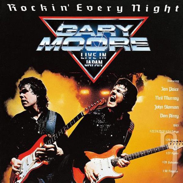 CD - Moore Gary : Rockin  Every Night / Live In Japan / Limited