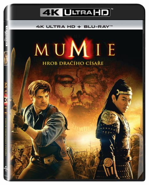 BLU-RAY Film - Múmia 3: Hrob dračieho cisára UHD + BD