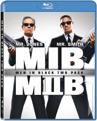 BLU-RAY Film - Muži v černém & Muži v černém II (2 Blu-ray)