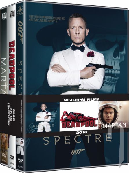 DVD Film - Najlepšie filmy muži (Spectre, Deapool, Marťan)