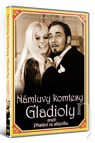 DVD Film - Námluvy komtesy Gladioly aneb Přistání ve skleníku