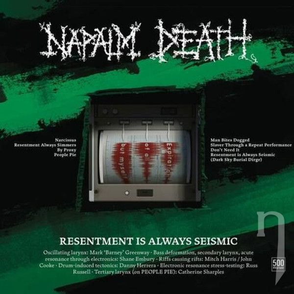 CD - Napalm Death : Resentment Is Always Seismic / Limited Editin