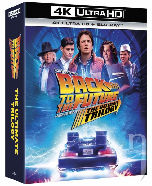 BLU-RAY Film - Návrat do budúcnosti  - 35. výročie edícia Digipack (3 4K Ultra HD + 4 Blu-ray)