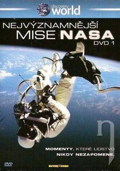 DVD Film - Nejvýznamnější mise NASA DVD 1 (papierový obal)