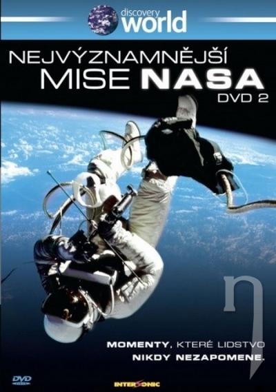 DVD Film - Nejvýznamnější mise NASA DVD 2 (papierový obal)