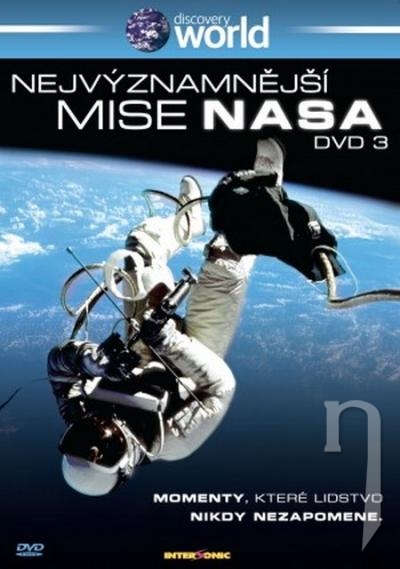 DVD Film - Nejvýznamnější mise NASA DVD 3 (papierový obal)