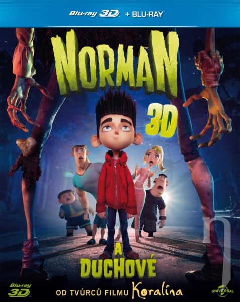 BLU-RAY Film - Norman a duchovia 3D/2D