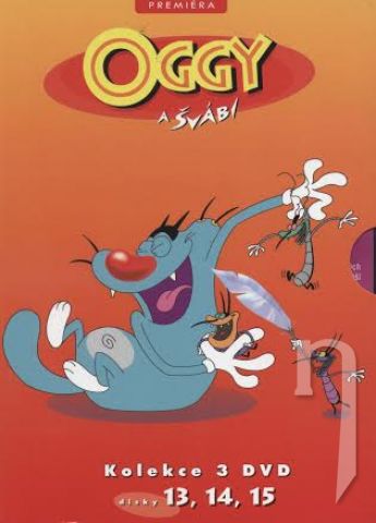 DVD Film - Oggy a švábi 13-15 (3 DVD)