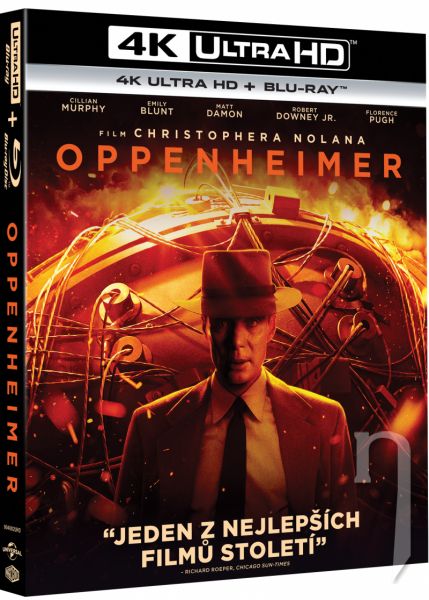 BLU-RAY Film - Oppenheimer 3BD (UHD+BD+bonus disk) - zberateľská edícia