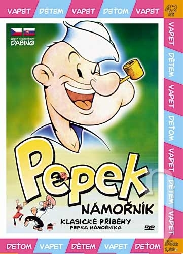 DVD Film - Pepek námorník - klasické príbehy Pepka