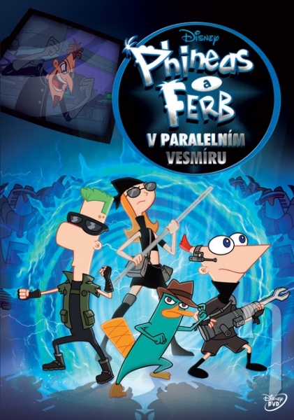 DVD Film - Phineas a Ferb v paralelním vesmíru