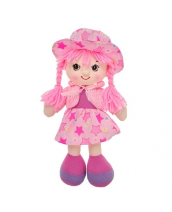 Plyšová bábika Marienka - hovoriaca - ružová (31 cm)