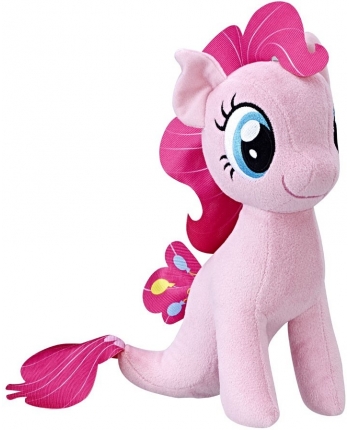 Plyšová hračka My Little Pony - růžová s ploutví - 25 cm