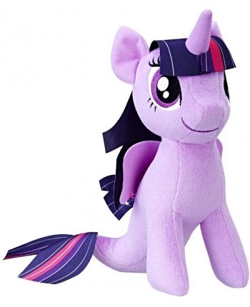 Hračka - Plyšová hračka My Little Pony - fialová s plutvou - 25 cm