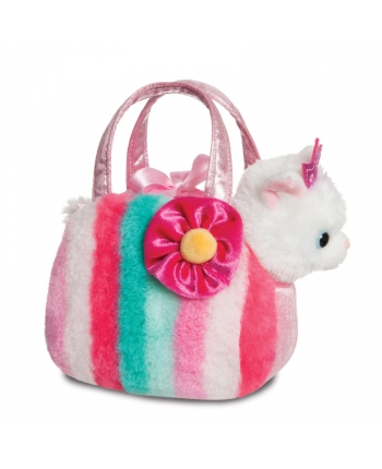Hračka - Plyšová kabelka s mačiatkom - Princess - Fancy Pals - 20,5 cm