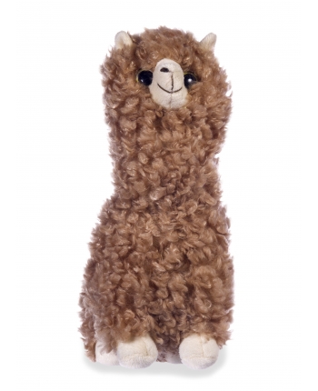 Plyšová lama Alpaca hnědá (30 cm)