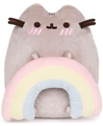 Plyšová kočička Pusheen Duha - 24 cm