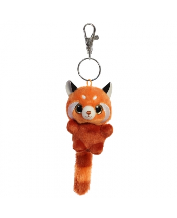 Plyšová panda červená Hapee Baby - kľúčenka - YooHoo (9 cm)