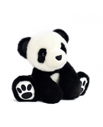 Plyšová panda čierna - Histoire D´Ours (25 cm)