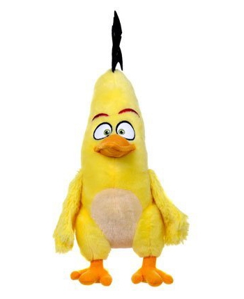 Plyšový Angry Birds Movie Chuck - žlutý (22 cm)