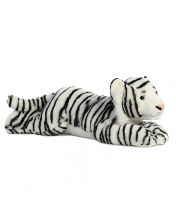 Plyšový biely tiger - Flopsies Super (68,5 cm)