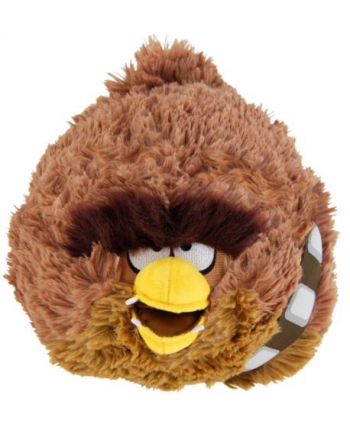 Plyšový Chewbacca (hnedý) - Angry Birds - Star Wars 20 cm