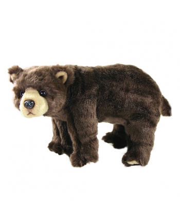Plyšový medvěd hnědý stojící - Eco Friendly Edition - 40 cm