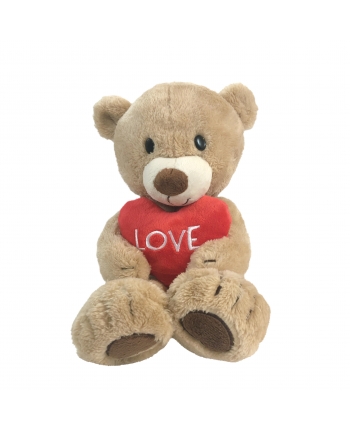 Plyšový medvedík - LOVE - 38 cm