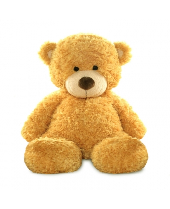 Hračka - Plyšový medvedík medovo hnedý - Bonnie - 33 cm