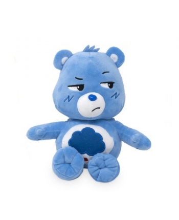 Plyšový medvedík modrý - Starostliví medvedíci - 28 cm
