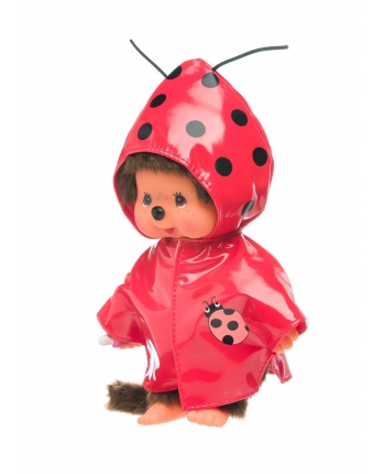 Plyšový Mončiči - Ladybug - Monchhichi - 20 cm