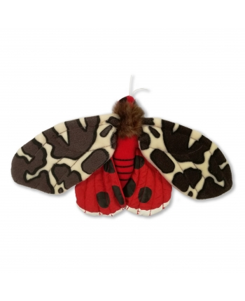 Plyšový motýľ Arctia caja (20 cm) - National Geographic