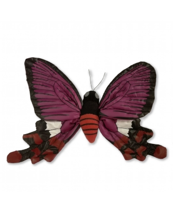 Plyšový motýľ Atrophaneura polyeudes (20 cm) - National Geographic