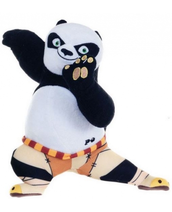 Plyšový Po bojový postoj - Kung Fu Panda 3 (28 cm)