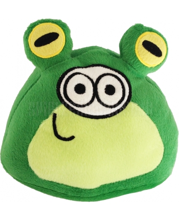 Plyšový POU - zelený v kostýmu žabky (25 cm)