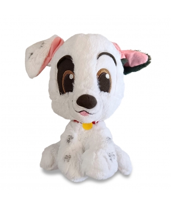 Plyšový psík Patch sediaci - 101 dalmatíncov - Disney - 23 cm