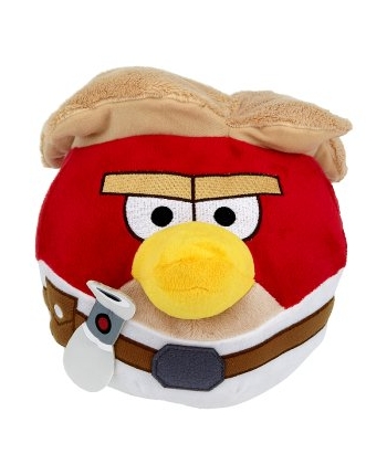 Plyšový Sky Walker (červený) - Angry Birds - Star Wars 20 cm