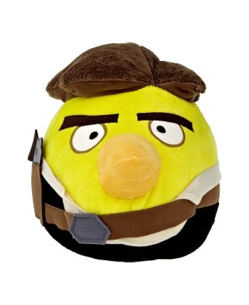 Plyšový Solo (žltý) - Angry Birds - Star Wars 20 cm