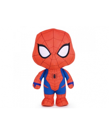 Plyšový Spiderman látkový - stojaci červenej - 40 cm
