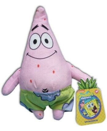 Hračka - Plyšový SpongeBob - Patrick Star - Supersoft - 24 cm 