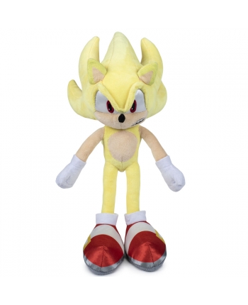 Hračka - Plyšový Super Sonic - Sonic the Hedgehog - 31 cm