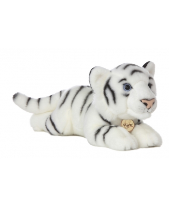 Plyšový tygr bílý - Miyoni (28 cm)