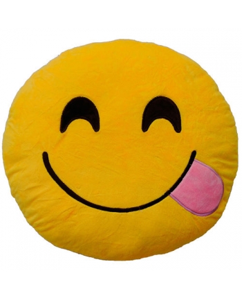 Plyšový vankúšik Emoticon Smile (25 cm)